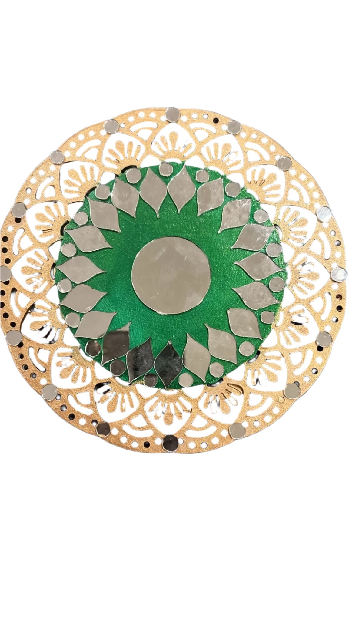 Premarked Rangoli shape MDF-196