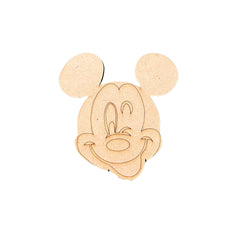 Mickey Mouse MDF Cutout - 336 (12 pcs)