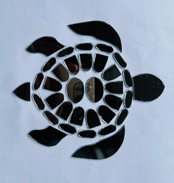 Fancy Turtle shape mirror K-1135