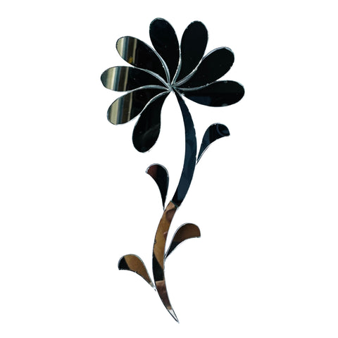 Floral Vine Shape Flower Silver Mirror for Lippan Art-1400