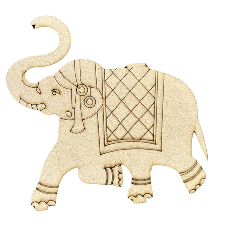 MDF Elephant Shape Decorative Stand for Home Decor-719
