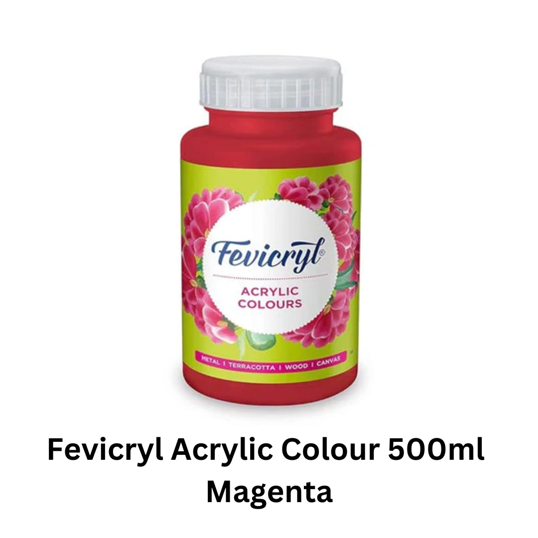 Fevicryl Acrylic Colour For Lippan Art 500ml