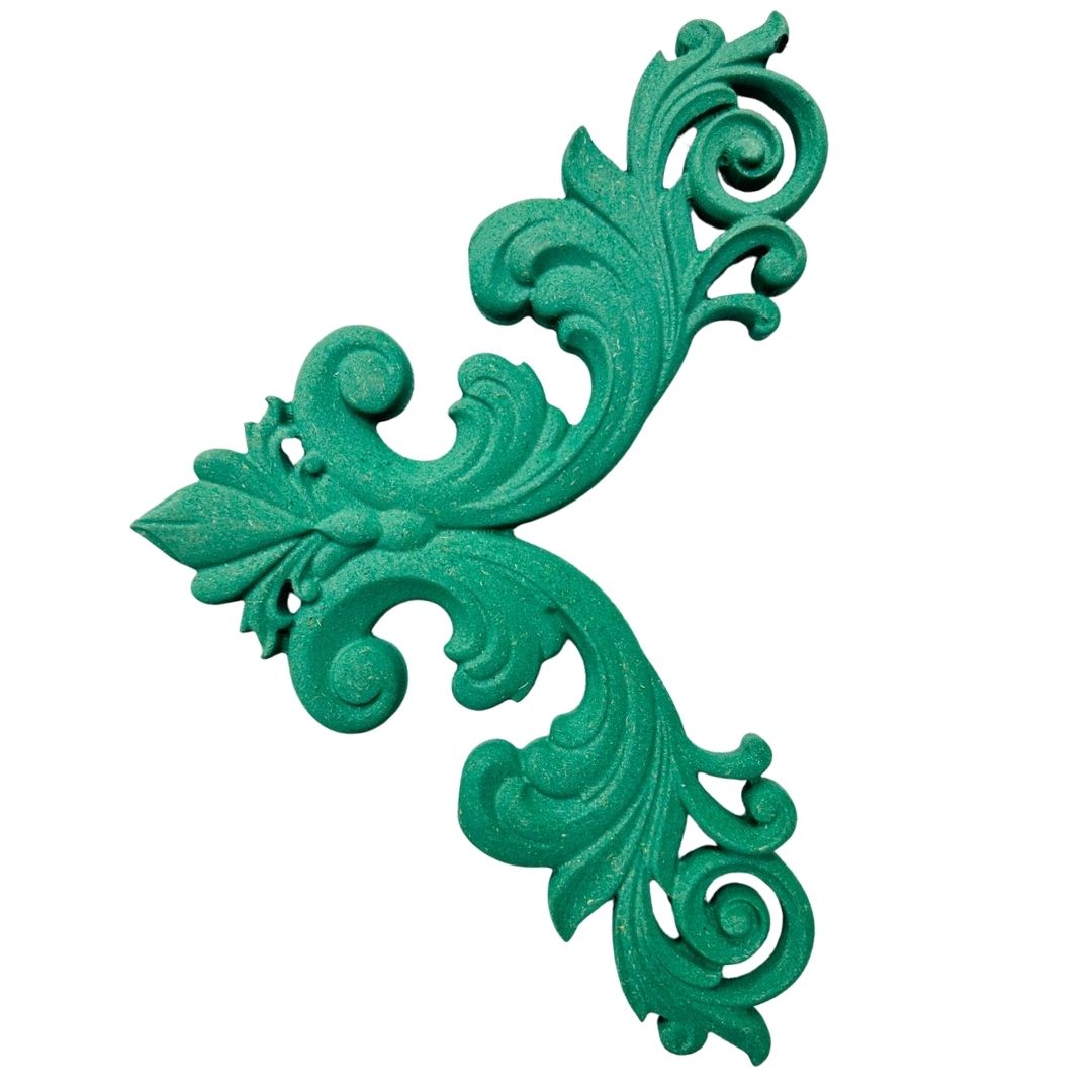 Decorative Floral Scroll Patch for Furniture, Wall & DIY Decoration - PATCH-1