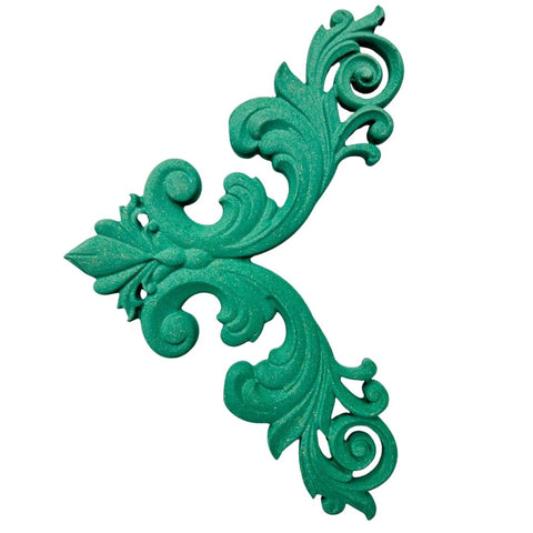 Decorative Floral Scroll Patch for Furniture, Wall & DIY Decoration - PATCH-1