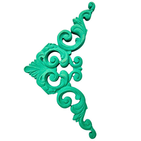 Ornamental Scroll Decorative Patch – Classic Corner & Furniture Décor Design - PATCH-3