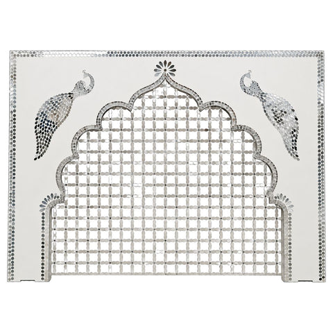 Peacock Mandap Mirror Work Ready Piece Ready Piece  - BAPS-95