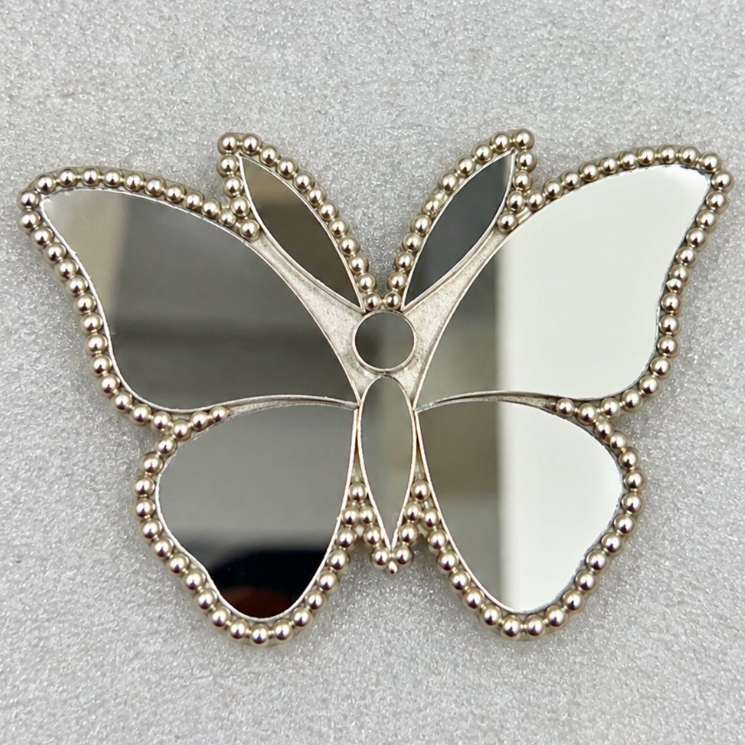 Butterfly Mirror Wall Decor – Ready Made Decorative Mirror Art Piece ST-42