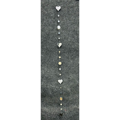 Ready-Made Silver Mirror Decorative Hanging String for Door Décor 40  INCH- ST-10