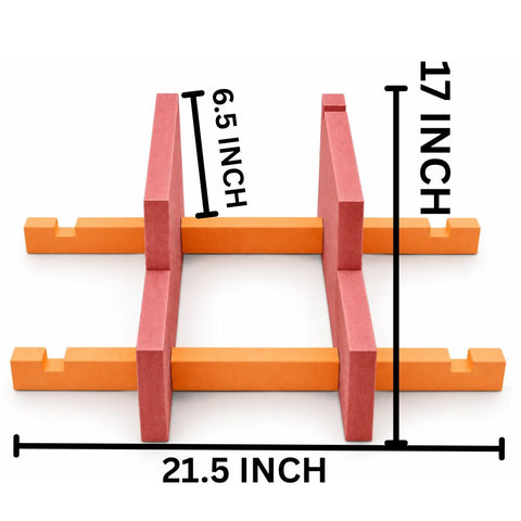 Interlocking MDF Support Stand – Ready to Use