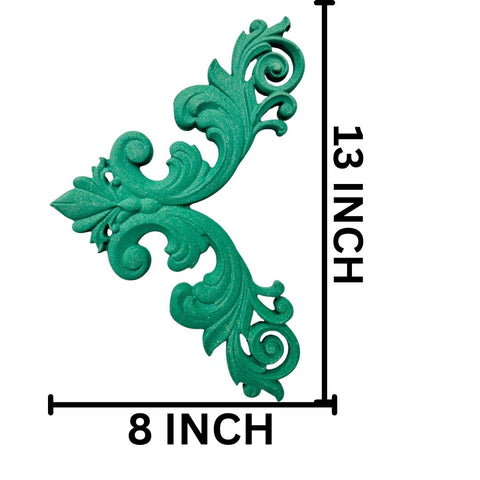 Decorative Floral Scroll Patch for Furniture, Wall & DIY Decoration - PATCH-1