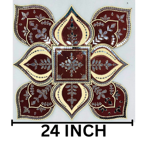Traditional Decorative Rangoli for Home Décor (Ready Piece)- BAPS-106