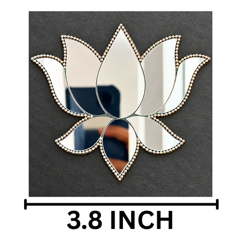 Ready Made Mirror Lotus Wall Décor ST-33