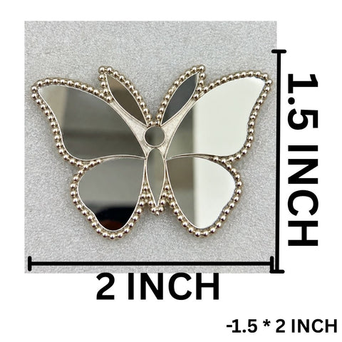 Butterfly Mirror Wall Decor – Ready Made Decorative Mirror Art Piece ST-42