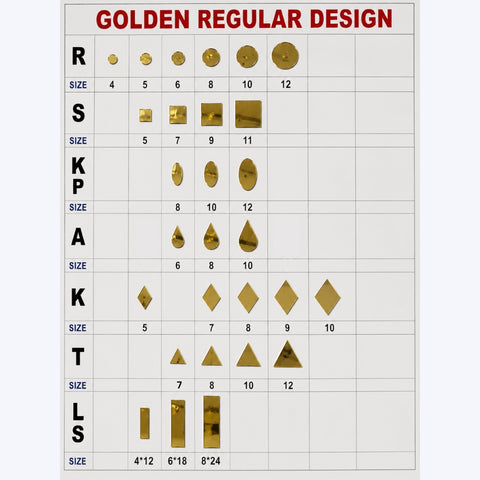 Regular Golden Mirror 500gm