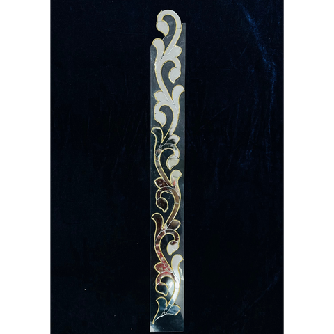 Ready to Use Mirror Lace Border on Transparent Sheet – Decorative Door & Wall Mirror Patch ST-94