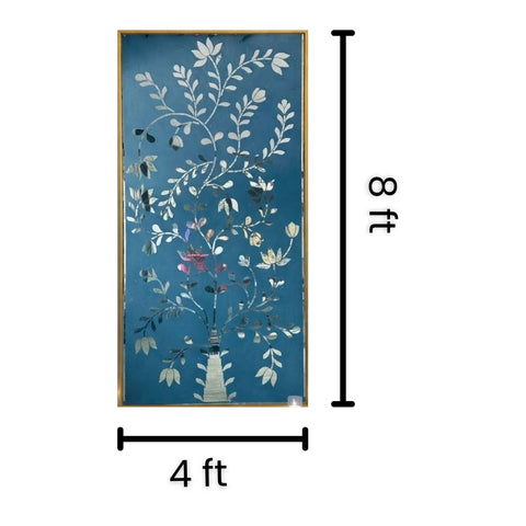 Premium MDF Mirror Wedding Backdrop Panel for Event & Stage Decoration-1387