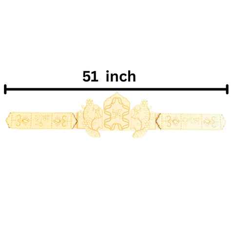 Mini Premarked MDF Shubh Labh Toran (51 Inch) for Lippan Art & Festive Decoration-771