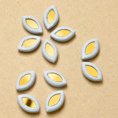 Clay Beads for Lippan Art & Mirror Work | Multiple Shapes & Piece Options
