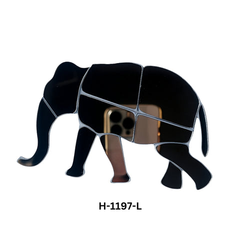 Fancy elephant shape mirror H-108