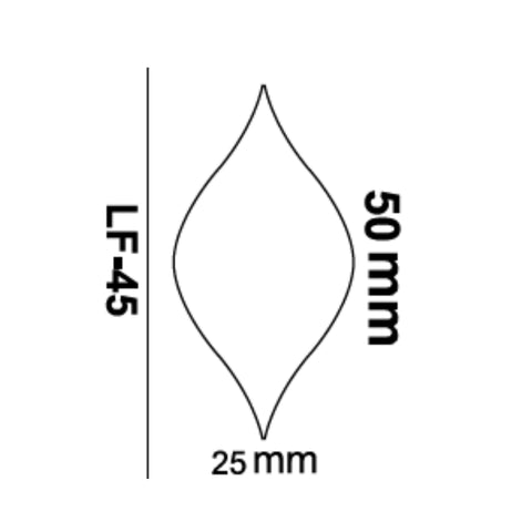 Fancy shape silver mirror-(LF-45)