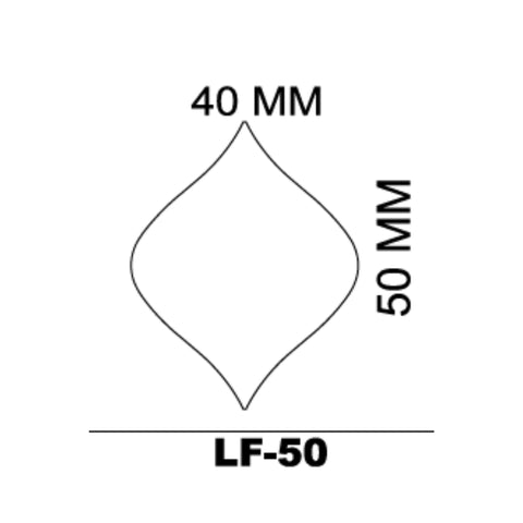 Fancy shape silver mirror-(LF-50)