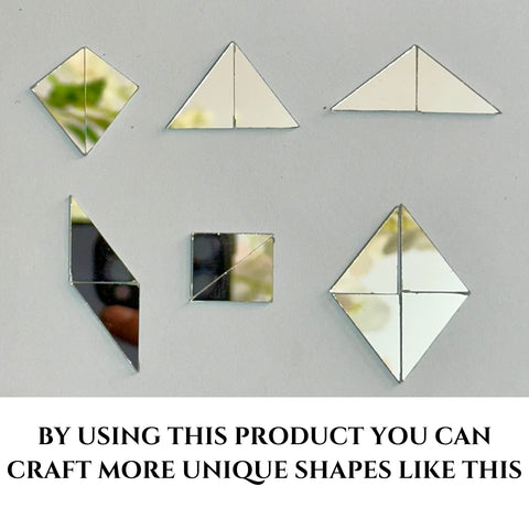 Fancy Shape Silver Magic Mirror - 1429 (A & B)