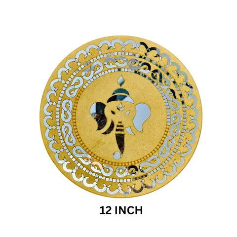Decorative Premarked round mdf (with mirrors)   - 496