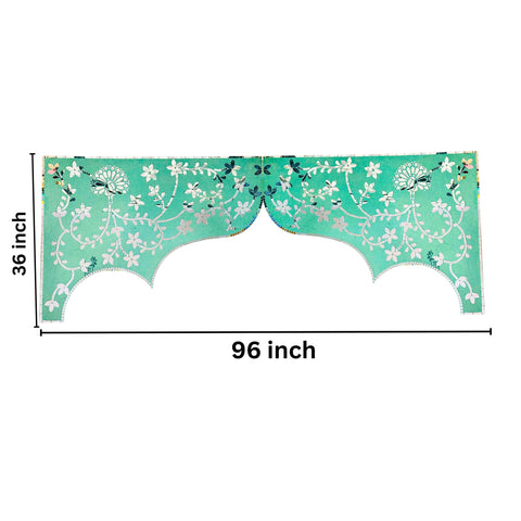 Premium Floral  Mirror Arch Panel for Wedding & Event Decoration -544