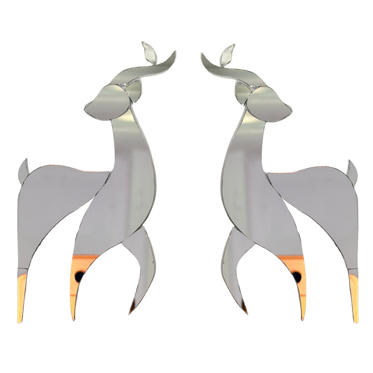 Deer Shape Decorative Craft Mirror (Left & Right) 1445