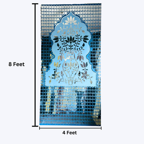 Designer Mirror Backdrop (Only Mirror & Stencil) for Wedding  & Premium Event Decor-1399