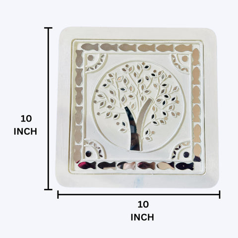 Premarked MDF Tree Mirror Art Base for Lippan Art-730