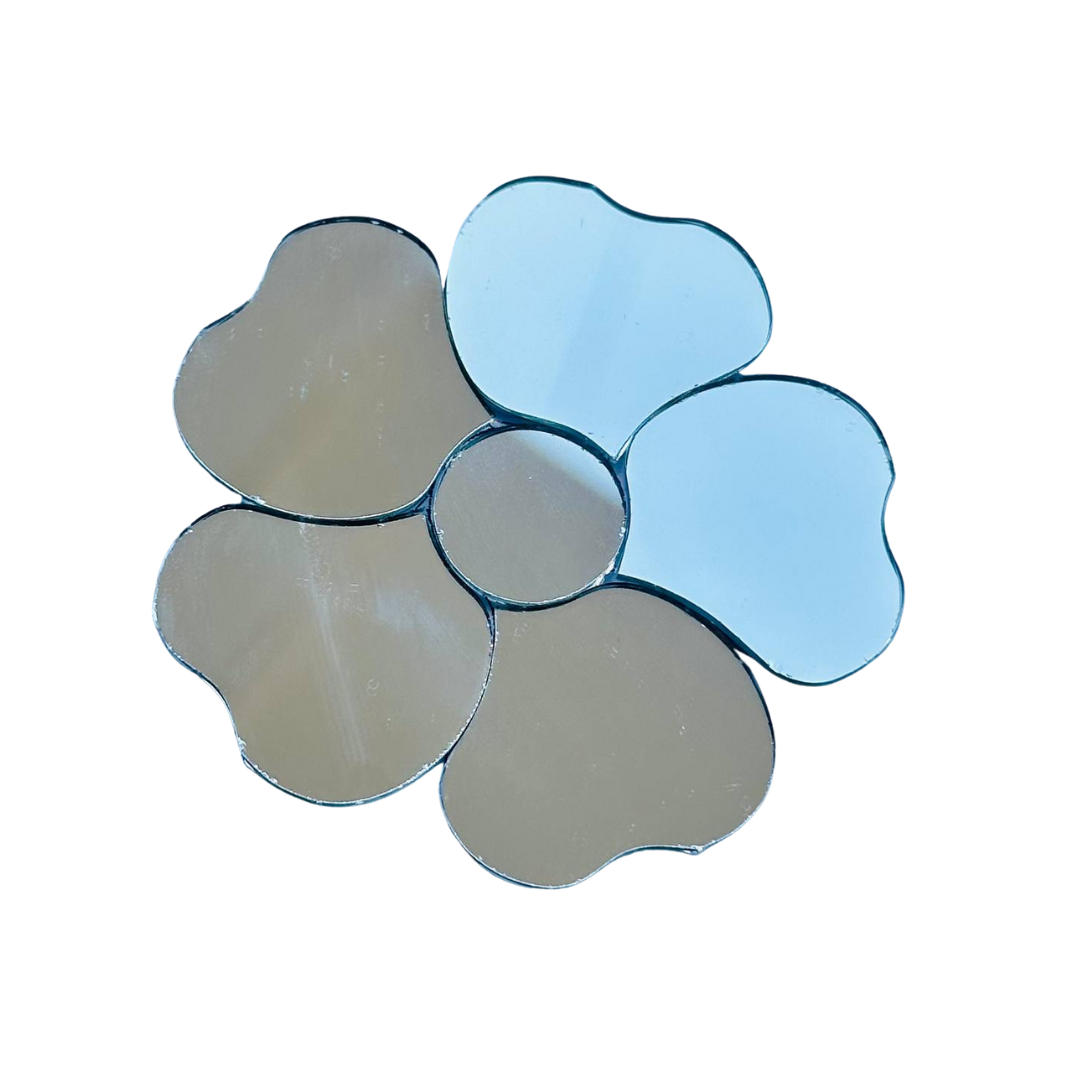Fancy Flower shape mirror (F 1414)