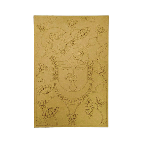 Shareenathji Wall Decor Frame (with mirrors)-423