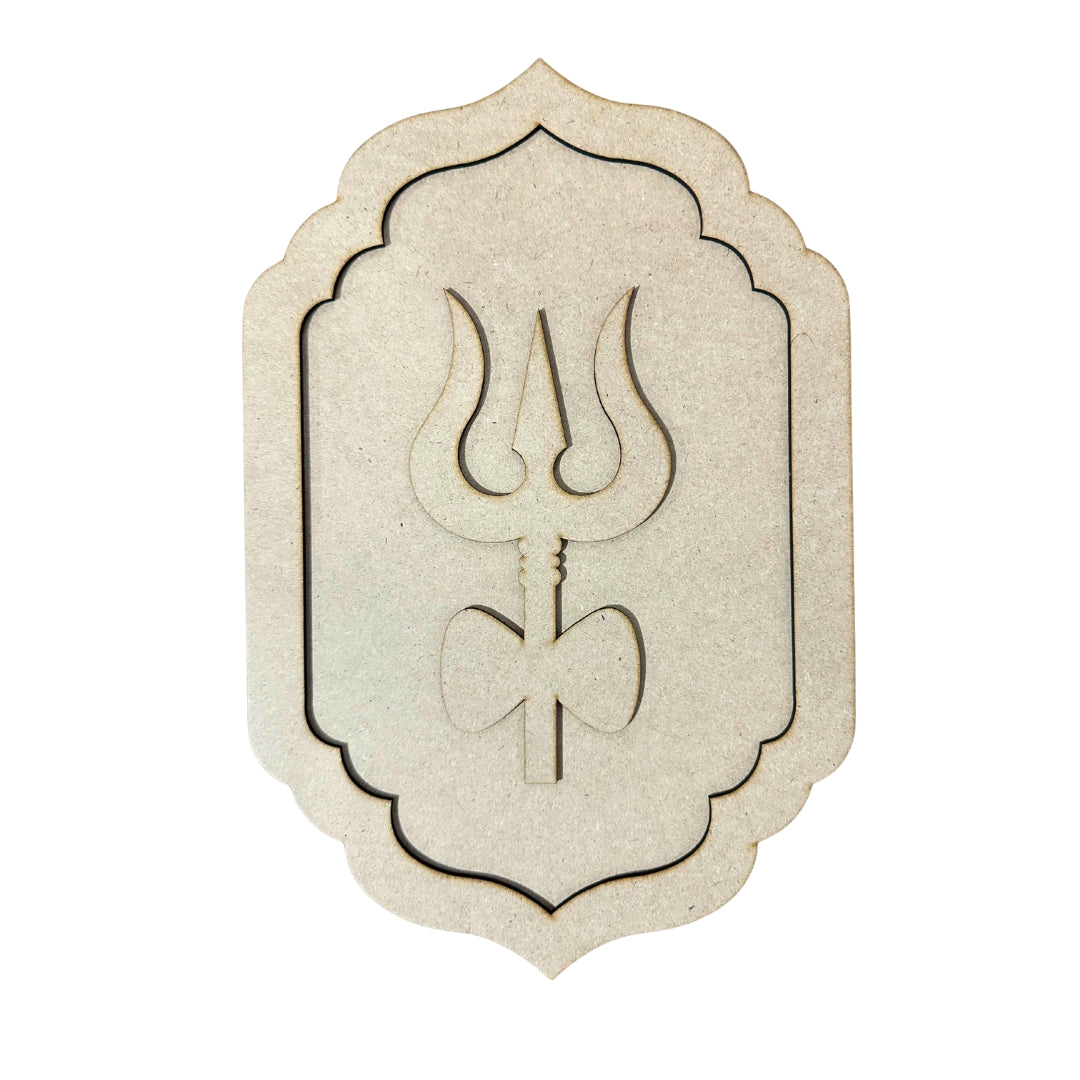 Trishul Jharokha MDF Cutout-614