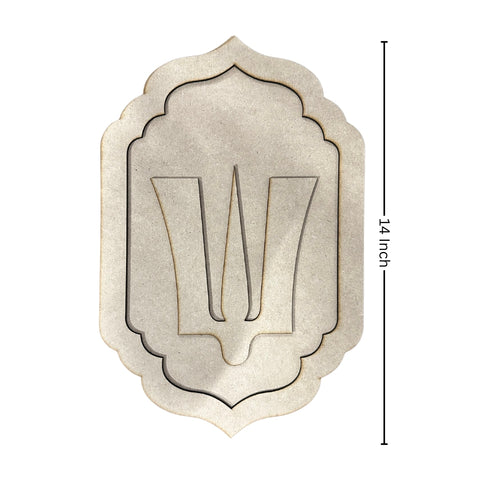 Tilak Premarked MDF Jharokha Cutout-615