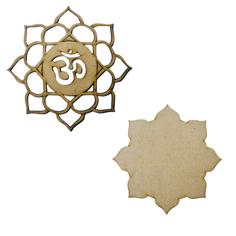 Premarked Flower shape MDF-421