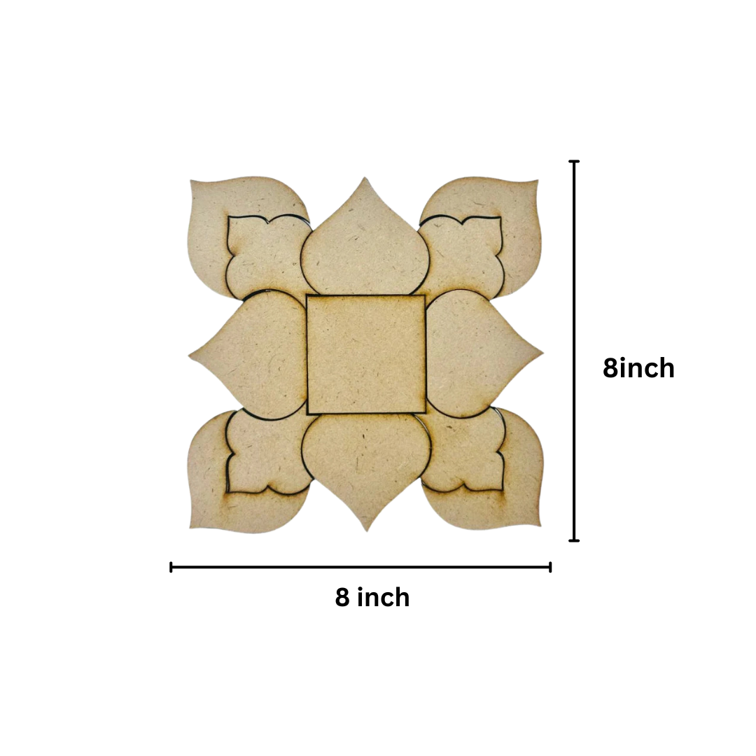 MDF Fancy Rangoli cutout-435