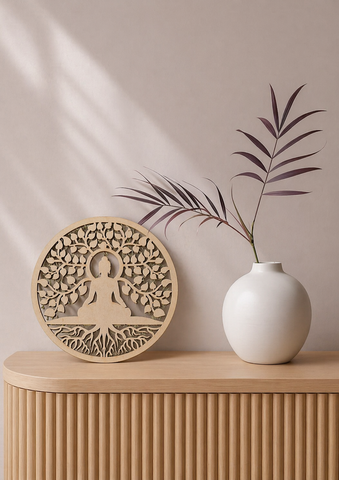 Mdf Budhha shape-223