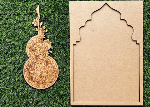 Mdf fancy shape jarokha-239