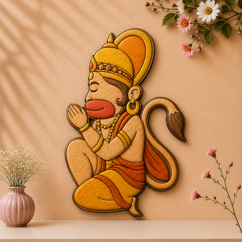Mdf lord hanumanji shape-111