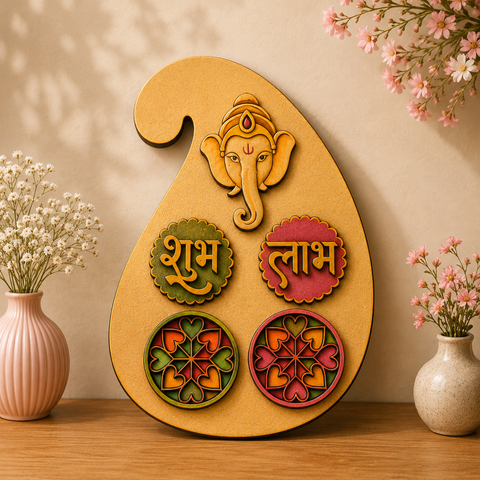 Mdf Fancy Shape(4 piece)-264