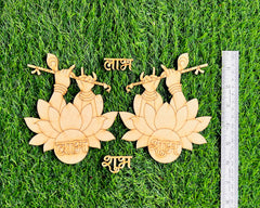 Premarked Shubh-Labh Lotus Base-269