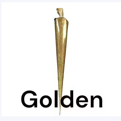 Golden Glitter Cone for Lippan Art-gg