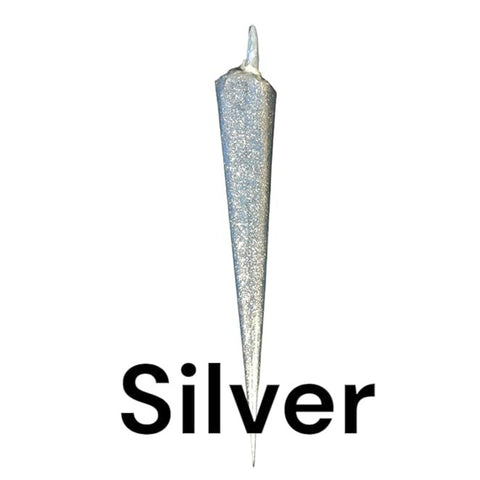 Silver Glitter Cone for Lippan Art-GS