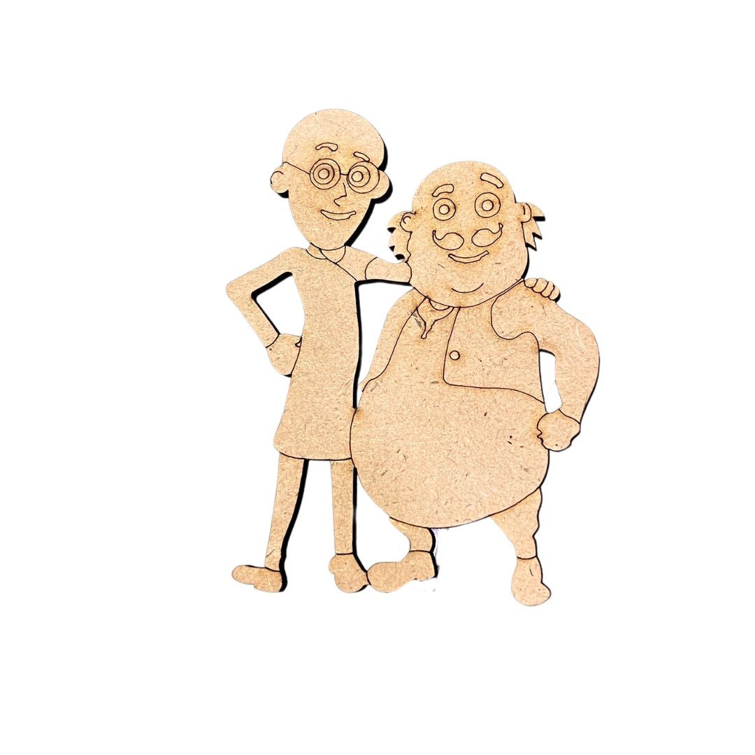 Motu-Patlu MDF Cutout - 342 (12 Piece)