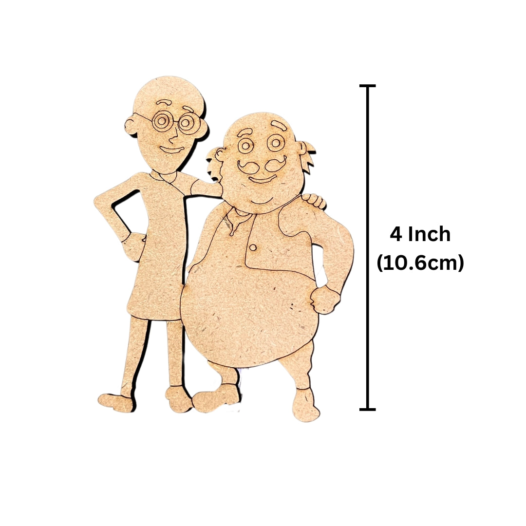 Motu-Patlu MDF Cutout - 342 (12 Piece)