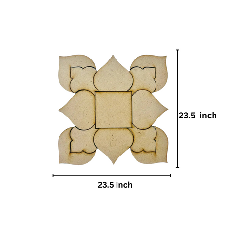 MDF Fancy Rangoli cutout-435