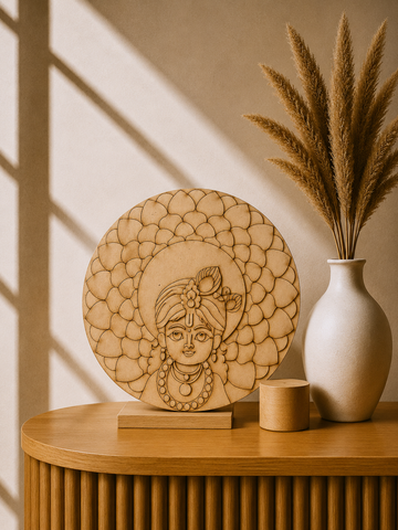 MDF Premarked Round shape-356