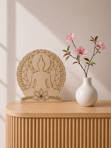 MDF Premarked Budhha shape-360