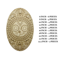 Premarked Jagannath shape MDF-395